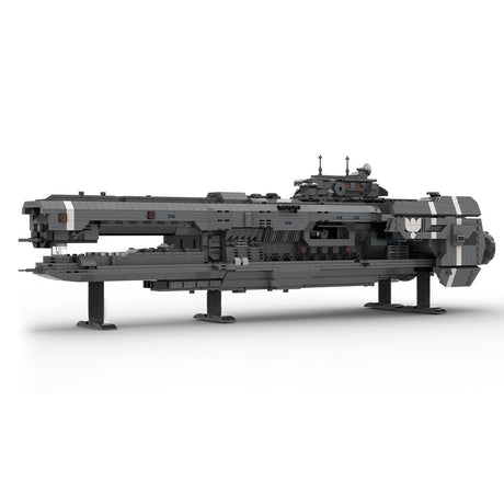 MOC - 245083 Strident - class heavy Frigate - UNSC Dauntless Klemmbausteine - LesDiy - Klemmbausteine