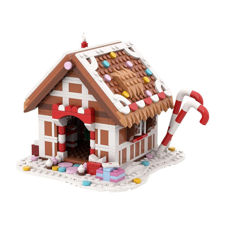MOC - 245446 Medieval Gingerbread House Klemmbausteine - LesDiy - Klemmbausteine