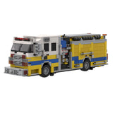 MOC - 245828 2015 Rosenbauer Commander Fire Engine Ventura County Klemmbausteine - LesDiy - Klemmbausteine