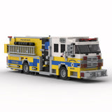 MOC - 245828 2015 Rosenbauer Commander Fire Engine Ventura County Klemmbausteine - LesDiy - Klemmbausteine