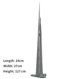 MOC - 246046 Jeddah Tower 1:800 Scale Klemmbausteine - LesDiy - Klemmbausteine