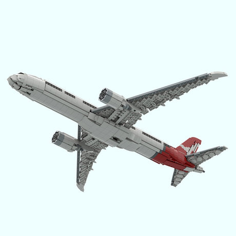 MOC-248342 Boeing 787-9 Dreamliner - Qantas Livery 1:100 Klemmbausteine-LesDiy-Klemmbausteine