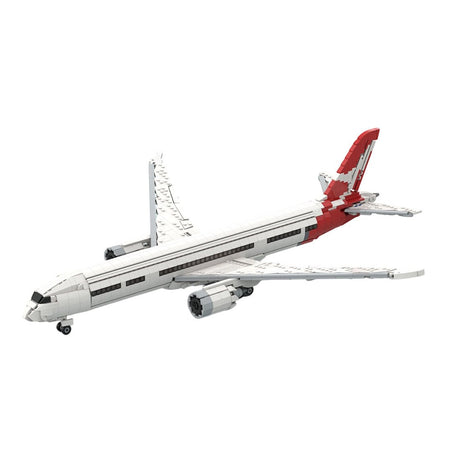 MOC-248342 Boeing 787-9 Dreamliner - Qantas Livery 1:100 Klemmbausteine-LesDiy-Klemmbausteine
