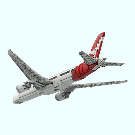 MOC-248342 Boeing 787-9 Dreamliner - Qantas Livery 1:100 Klemmbausteine-LesDiy-Klemmbausteine