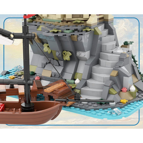 MOC - 253560 Lighthouse Rock - Seafarer's Bay Klemmbausteine - LesDiy - Klemmbausteine