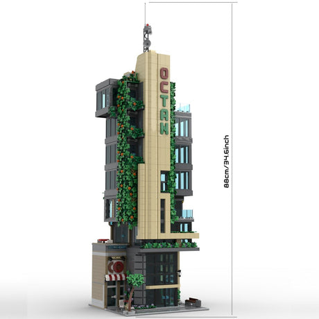 MOC - 254356 Octan Tower Klemmbausteine - LesDiy - Klemmbausteine