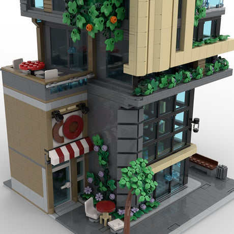 MOC - 254356 Octan Tower Klemmbausteine - LesDiy - Klemmbausteine