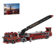 MOC-254378 2018 Pierce Arrow XT Tiller-Feuerwehrfahrzeug der Feuerwehr Southern Marin Klemmbausteine-LesDiy-Klemmbausteine