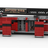 MOC-254378 2018 Pierce Arrow XT Tiller-Feuerwehrfahrzeug der Feuerwehr Southern Marin Klemmbausteine-LesDiy-Klemmbausteine