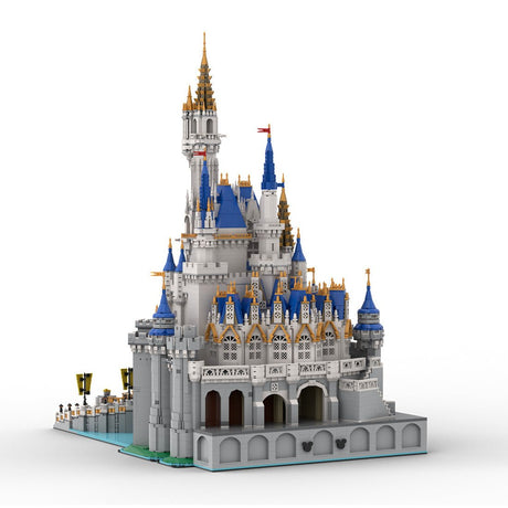 MOC - 254957 Ultimate Cinderella Castle v2 | With Stage Klemmbausteine - LesDiy - Klemmbausteine