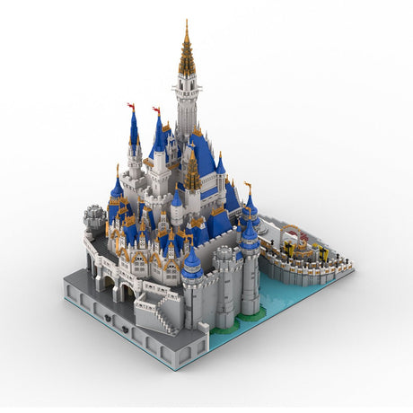 MOC - 254957 Ultimate Cinderella Castle v2 | With Stage Klemmbausteine - LesDiy - Klemmbausteine