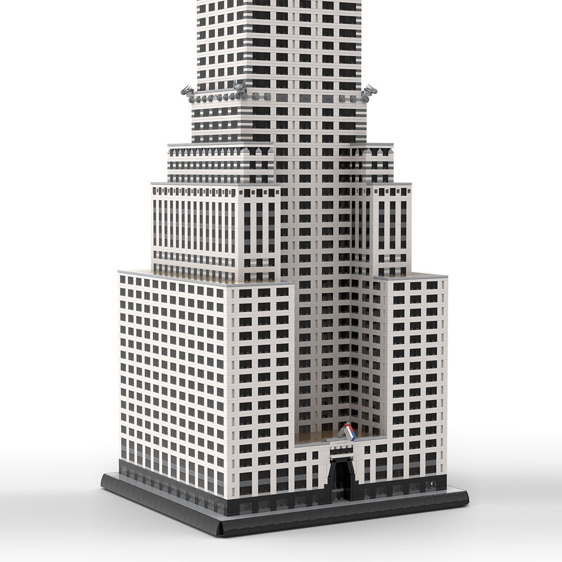 MOC - 256614 - Chrysler Building - 1/200 scale Klemmbausteine - LesDiy - Klemmbausteine