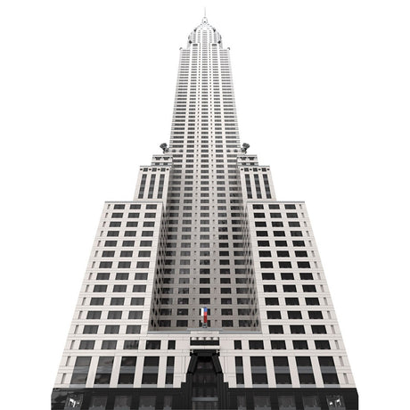 MOC - 256614 - Chrysler Building - 1/200 scale Klemmbausteine - LesDiy - Klemmbausteine