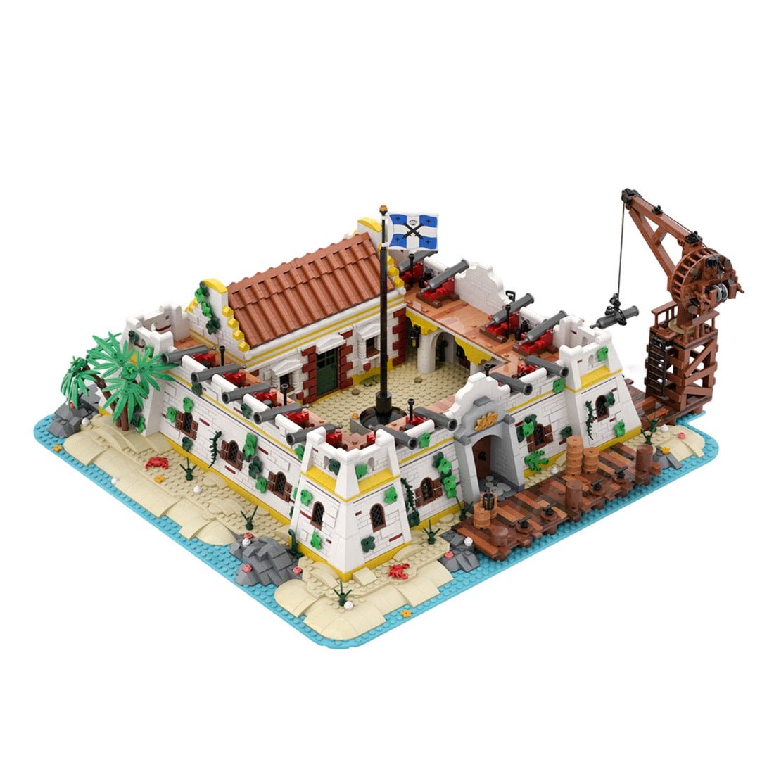 MOC - 256804 Castillo Martino - Seafarer's Bay Klemmbausteine - LesDiy - Klemmbausteine