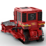 MOC - 257804 Peterbilt 367 + CAT D8R Dozer - L.A County Dozer Team 5 Klemmbausteine - LesDiy - Klemmbausteine