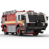 MOC - 259170 Oshkosh Striker 1500 Foam 2 Airport Firetruck / ARFF D.C FD Klemmbaustein - LesDiy - Klemmbausteine