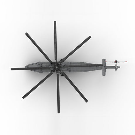 MOC - 259238 1/35 Scale Mil MI - 26 Cargo Helicopter Klemmbausteine - LesDiy - Klemmbausteine
