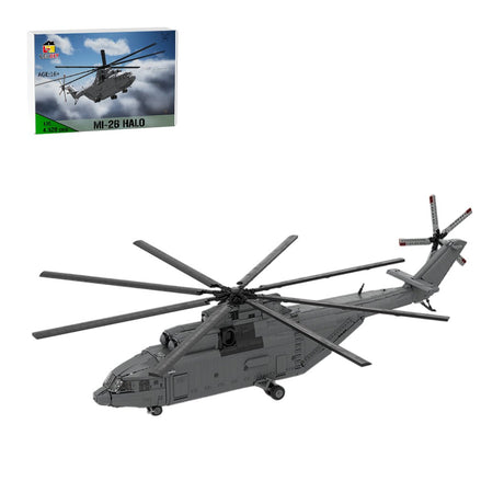 MOC - 259238 1/35 Scale Mil MI - 26 Cargo Helicopter Klemmbausteine - LesDiy - Klemmbausteine