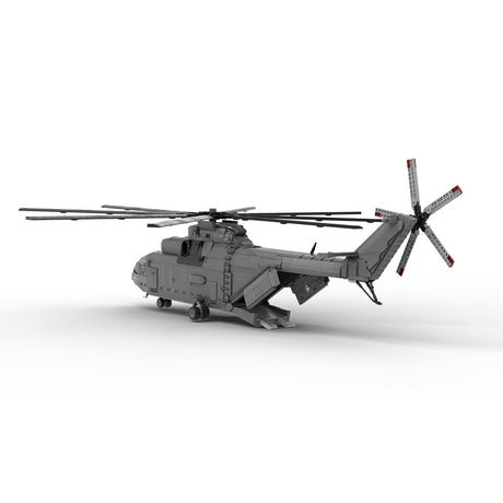 MOC - 259238 1/35 Scale Mil MI - 26 Cargo Helicopter Klemmbausteine - LesDiy - Klemmbausteine