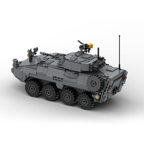 MOC - 259238 1:35 Scale (v2) Light Armoured Vehicle LAV - 25 Klemmbausteine - LesDiy - Klemmbausteine