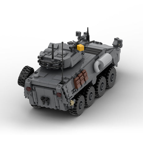 MOC - 259238 1:35 Scale (v2) Light Armoured Vehicle LAV - 25 Klemmbausteine - LesDiy - Klemmbausteine