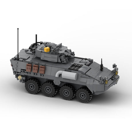 MOC - 259238 1:35 Scale (v2) Light Armoured Vehicle LAV - 25 Klemmbausteine - LesDiy - Klemmbausteine