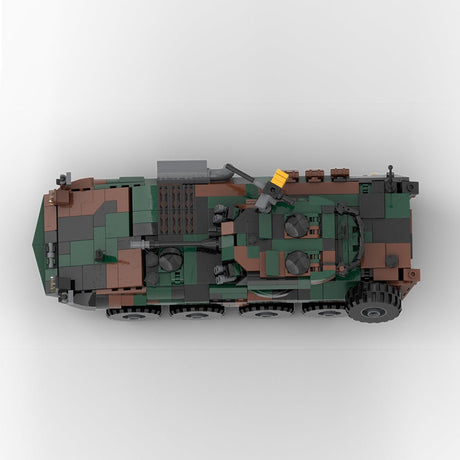 MOC - 259238 1:35 Scale (v2) Light Armoured Vehicle LAV - 25 Klemmbausteine - LesDiy - Klemmbausteine