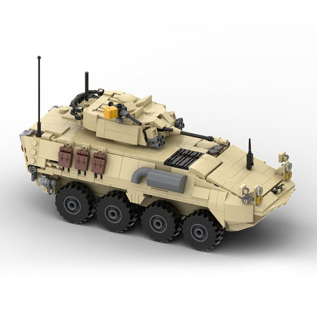 MOC - 259238 1:35 Scale (v2) Light Armoured Vehicle LAV - 25 Klemmbausteine - LesDiy - Klemmbausteine