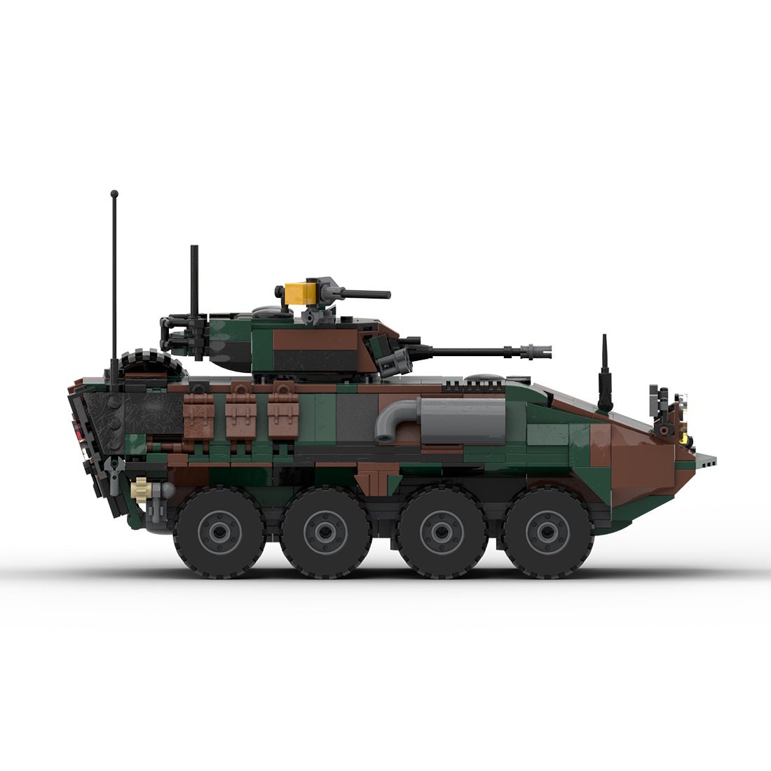 MOC - 259238 1:35 Scale (v2) Light Armoured Vehicle LAV - 25 Klemmbausteine - LesDiy - Klemmbausteine