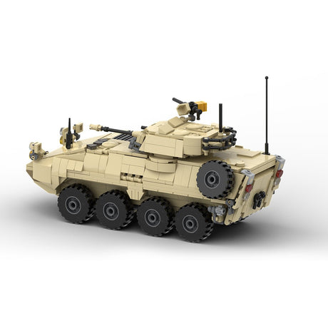 MOC - 259238 1:35 Scale (v2) Light Armoured Vehicle LAV - 25 Klemmbausteine - LesDiy - Klemmbausteine