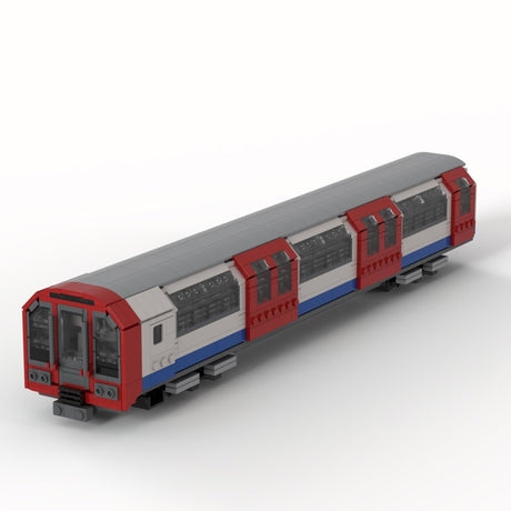 MOC - 260114 London Underground 1992 Stock Klemmbausteine - LesDiy - Klemmbausteine