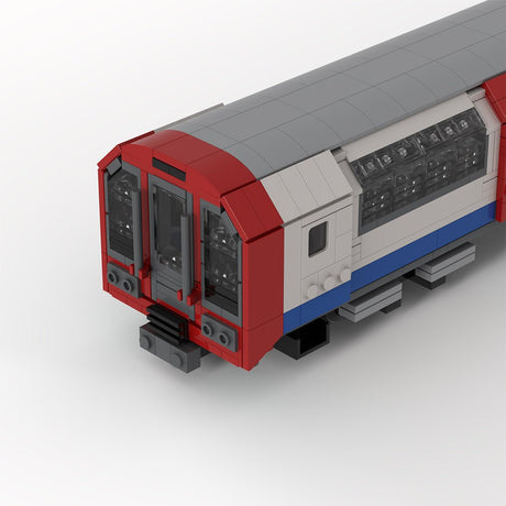 MOC - 260114 London Underground 1992 Stock Klemmbausteine - LesDiy - Klemmbausteine