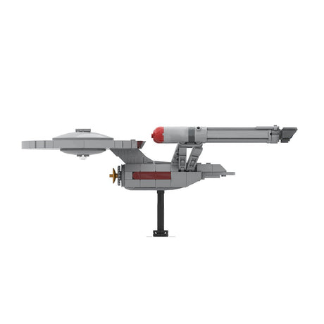 MOC - 261221 1:1500 Scale Star Trek NCC 1701 ENTERPRISE Klemmbausteine - LesDiy - Klemmbausteine
