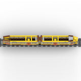 MOC - 262011 Düwag ZGT - 6 Tram (RET, Rotterdam, Netherlands) Klemmbausteine - LesDiy - Klemmbausteine