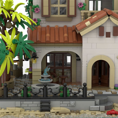 MOC-262153 Riviera Coastal Residence Klemmbausteine-LesDiy-Klemmbausteine