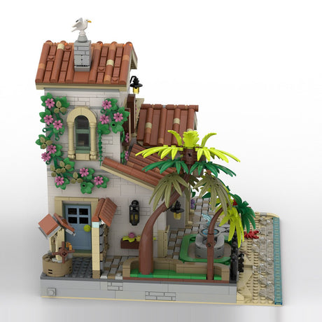 MOC-262153 Riviera Coastal Residence Klemmbausteine-LesDiy-Klemmbausteine