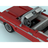 MOC-263579 1:18 1957 Chevy Bel Air Klemmbausteine-LesDiy-Klemmbausteine
