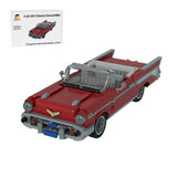 MOC-263579 1:18 1957 Chevy Bel Air Klemmbausteine-LesDiy-Klemmbausteine