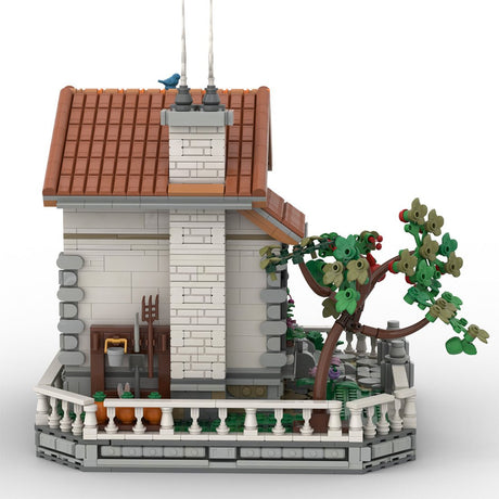 MOC-265072 Cozy Countryside Cottage Klemmbausteine-LesDiy-Klemmbausteine