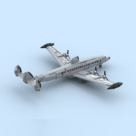 MOC-266373 Lockheed EC-121 Warning Star Klemmbausteine-LesDiy-Klemmbausteine