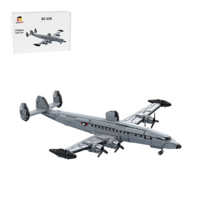 MOC-266373 Lockheed EC-121 Warning Star Klemmbausteine-LesDiy-Klemmbausteine