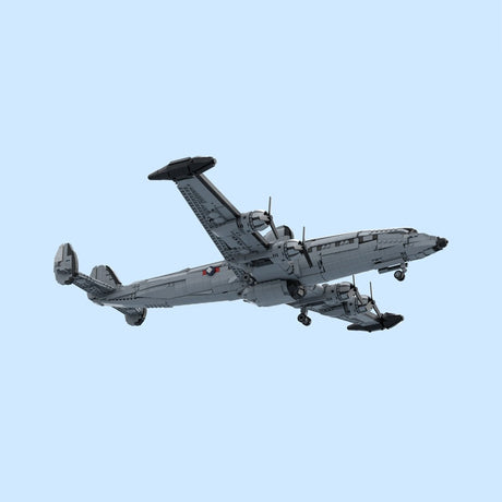 MOC-266373 Lockheed EC-121 Warning Star Klemmbausteine-LesDiy-Klemmbausteine