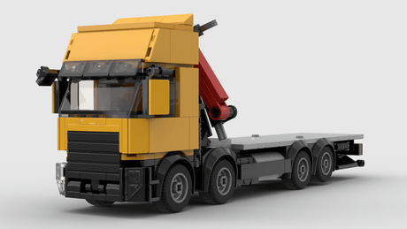 MOC-268685 8x4 Kranwagen Klemmbausteine-LesDiy-Klemmbausteine