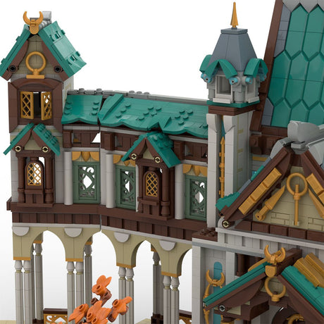 MOC-268897 Elven Sanctuary Klemmbausteine-LesDiy-Klemmbausteine