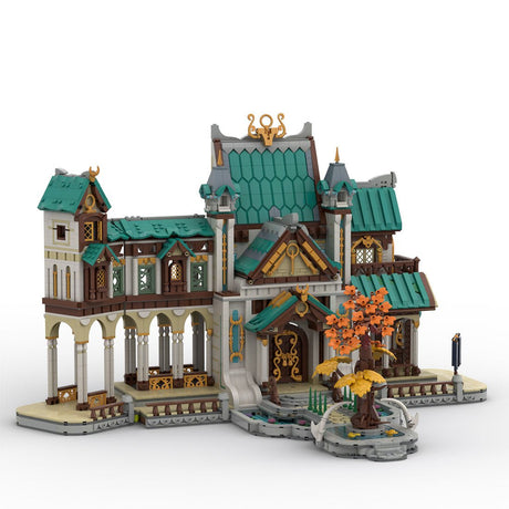 MOC-268897 Elven Sanctuary Klemmbausteine-LesDiy-Klemmbausteine