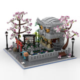 MOC-269494 Löwenkopf-Garten Klemmbausteine-LesDiy-Klemmbausteine