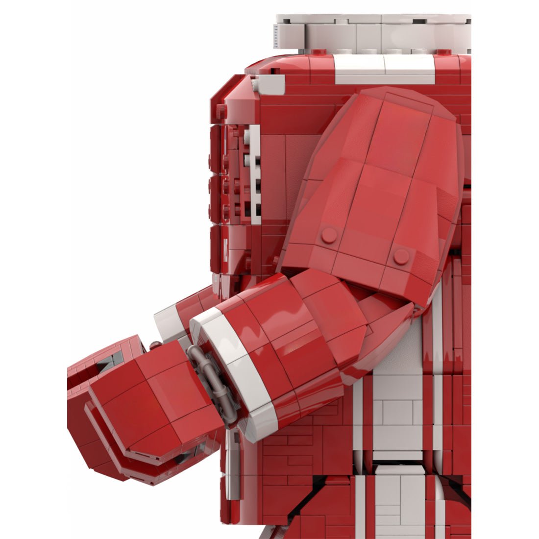 MOC-273762 Charles Leclerc Megafigure (fits the official Lego helmet) Klemmbausteine-LesDiy-Klemmbausteine