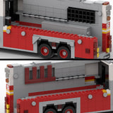 MOC-277134 1996 HME 1871 – Saulsbury (ehemals Rescue 5, FDNY) Klemmbausteine-LesDiy-Klemmbausteine