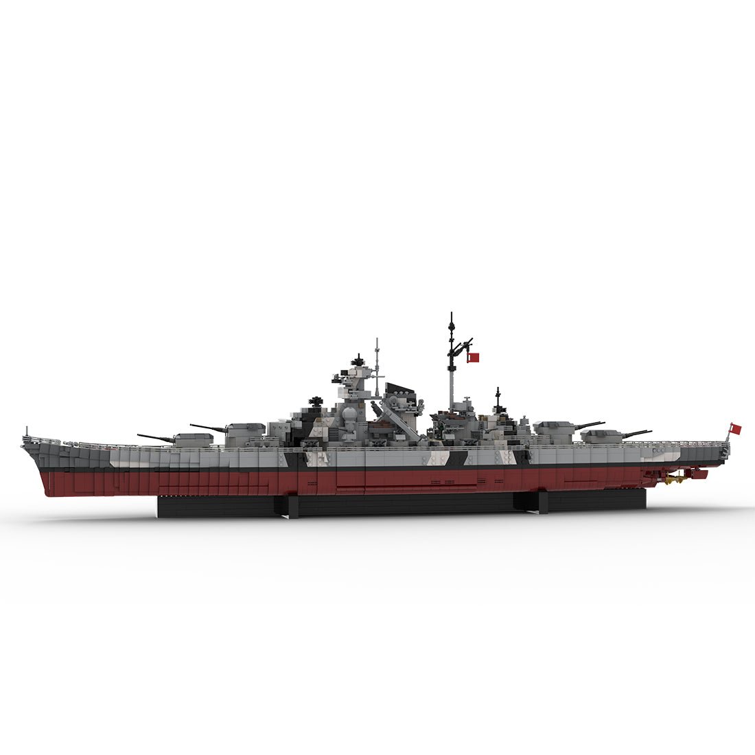 MOC - 29408 Bismarck klemmbausteine - LesDiy - Klemmbausteine