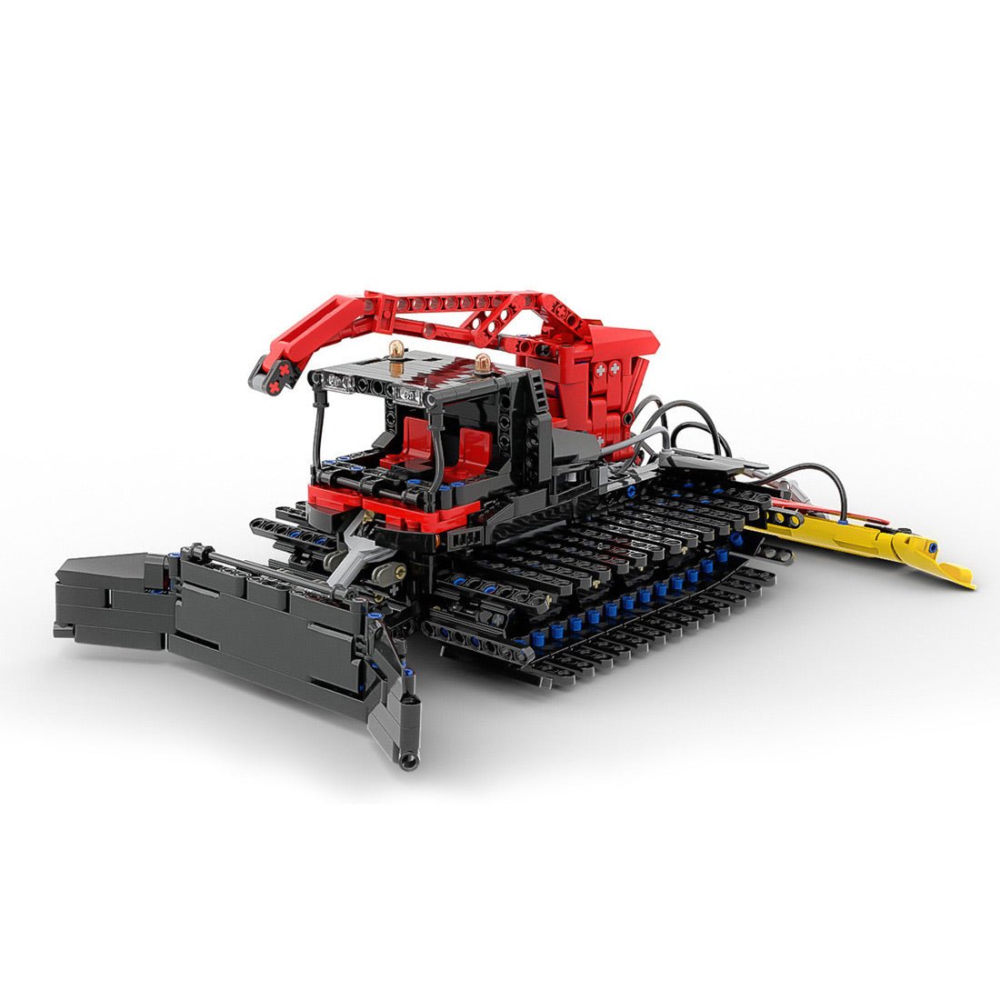 MOC - 30686 Pistenraupen - Reinigungsmaschine Klemmbausteine - LesDiy - Klemmbausteine